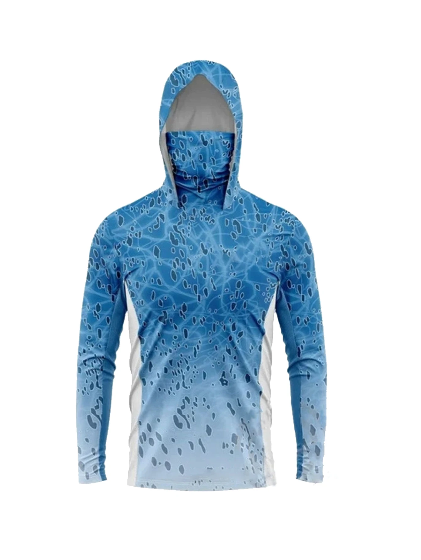 Summer Clothing Essentials - Men Long Sleeve Fishing Hoodie Mask
