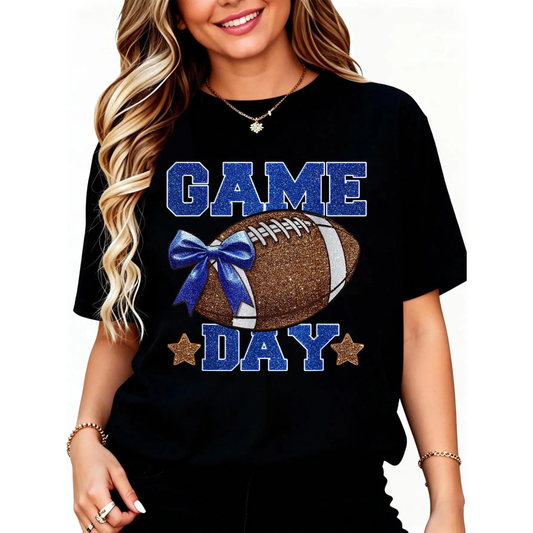 Summer Clothing Vibes - Game Day Football Season Football Mama