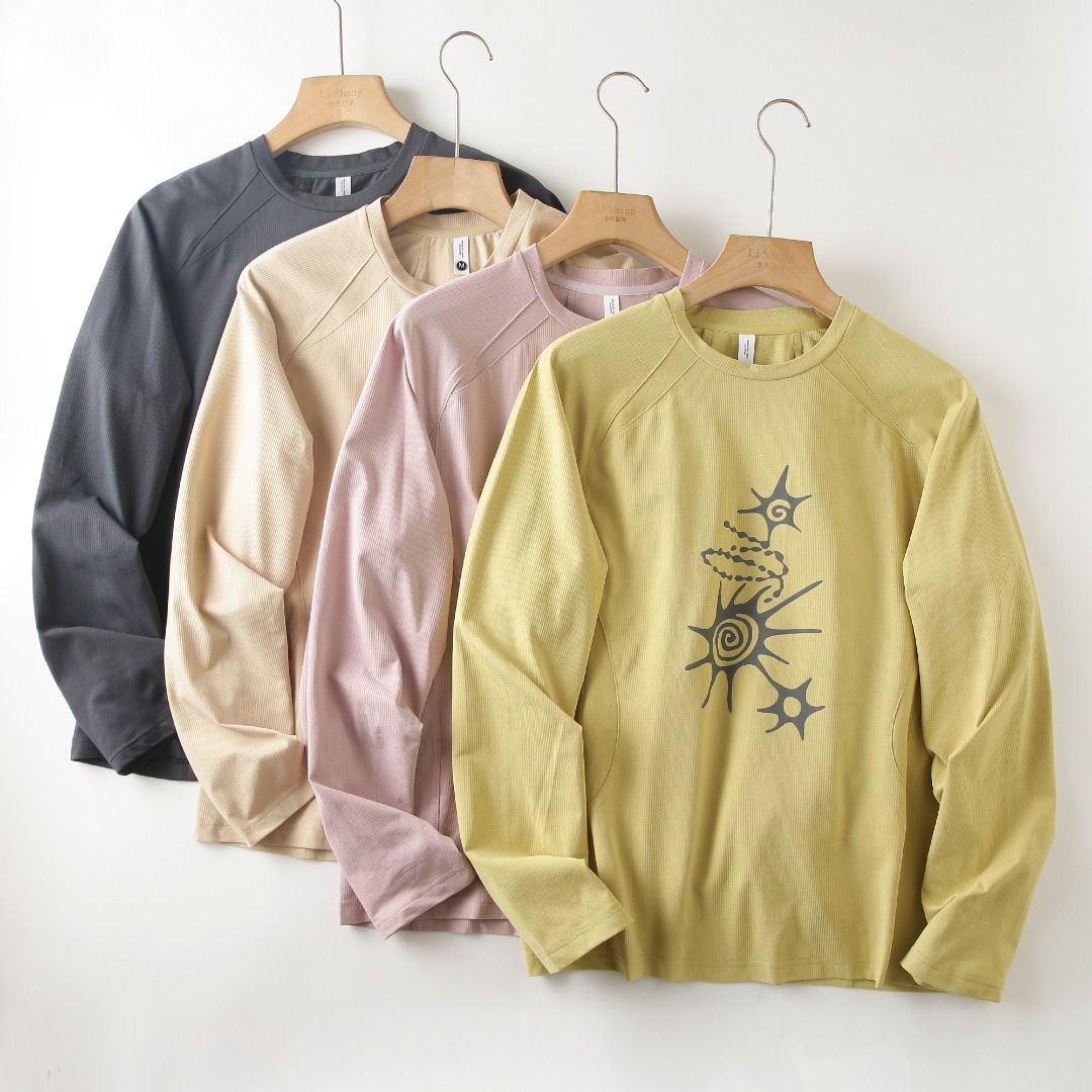 Summer Clothing Essentials - Unisex High-Stretch Breathable Long-Sleeve T-Shirt –