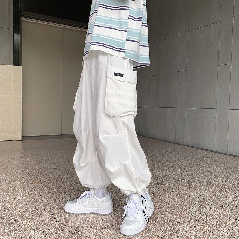 Men Bloomers Loose Cargo Pants - Summer Clothing Vibes recension och pris