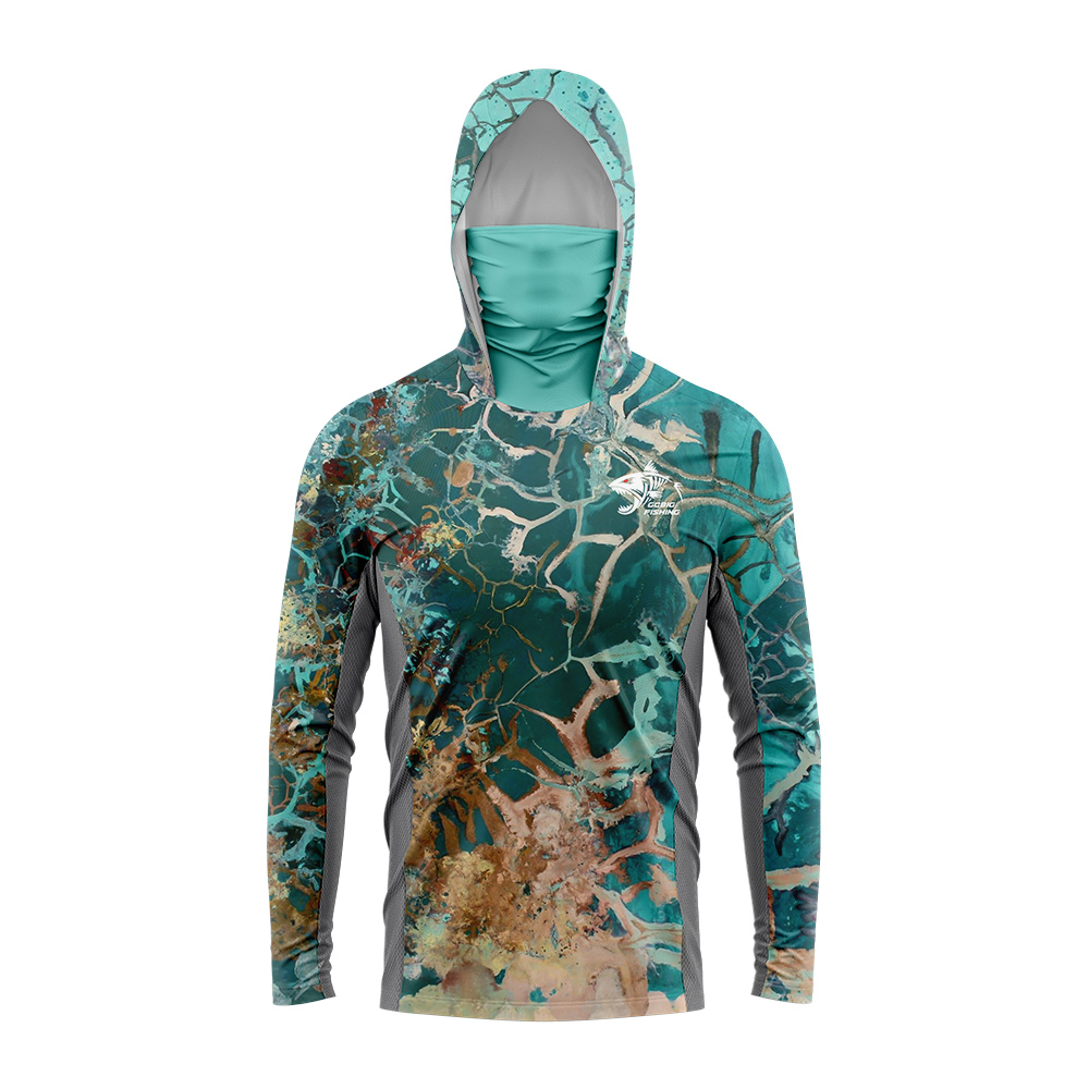 UPF50+ Hooded Fishing Shirt Bu - Summer Clothing Essentials recension och pris