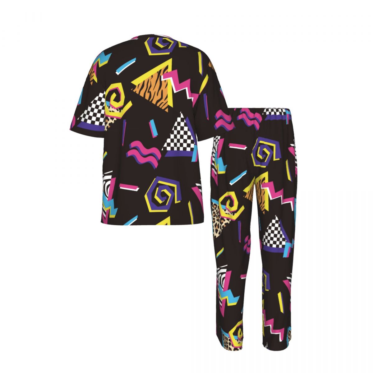 Men Pajamas Suit Short Sleeved - Summer Clothing Styles Men recension och pris