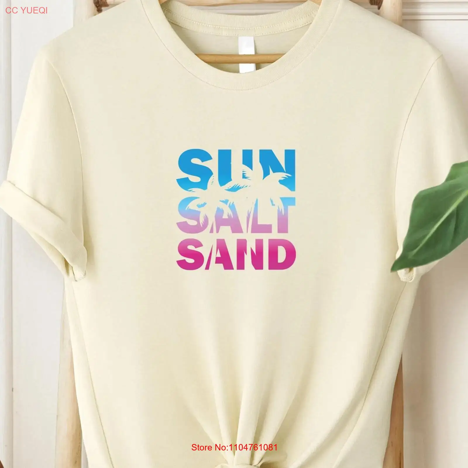 Sun Salt Sand T shirt Retro Su - Summer Clothing Vibes recension och pris