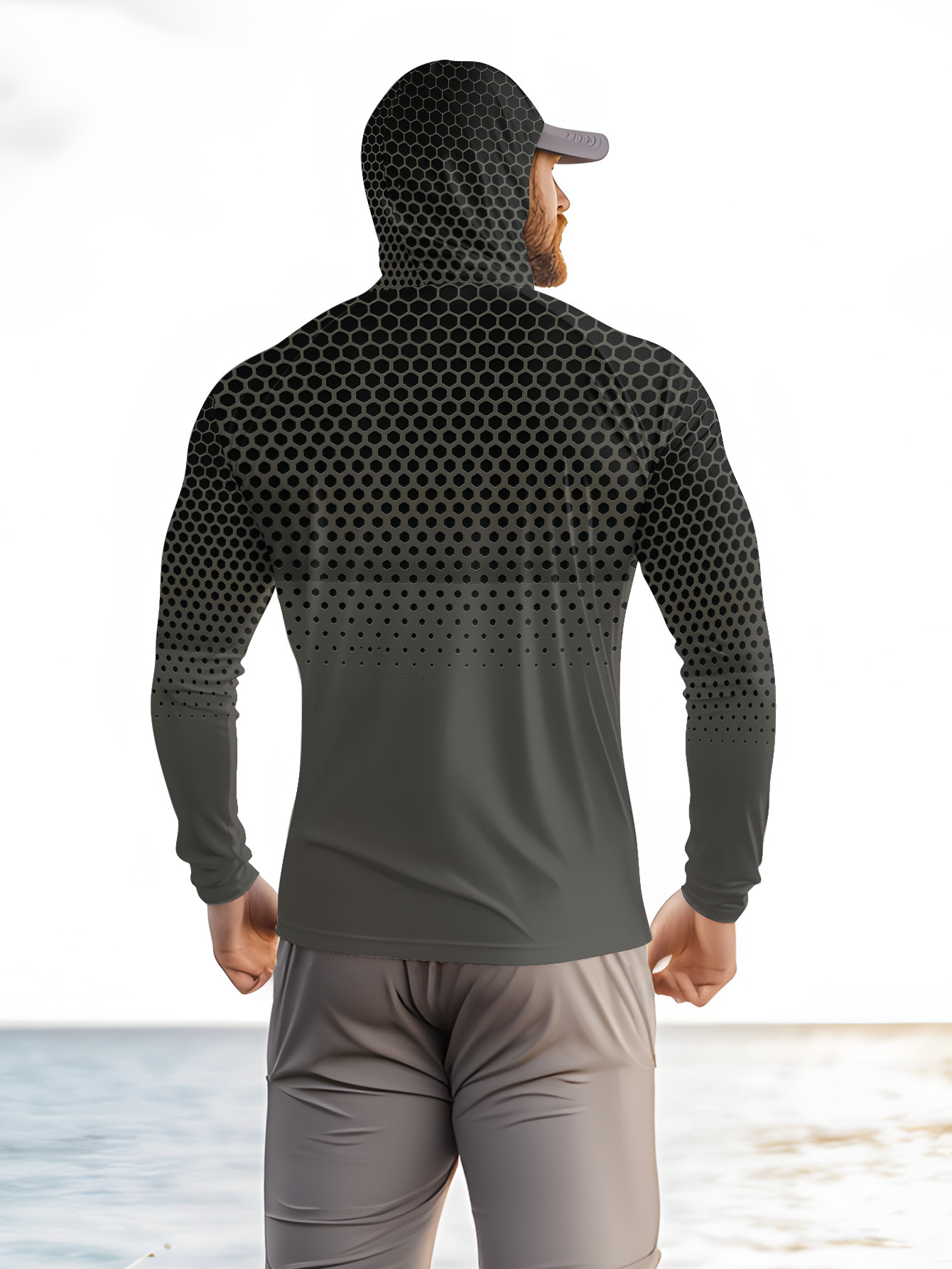 Men Summer UPF50+ Fishing Hood - Summer Clothing Essentials recension och pris
