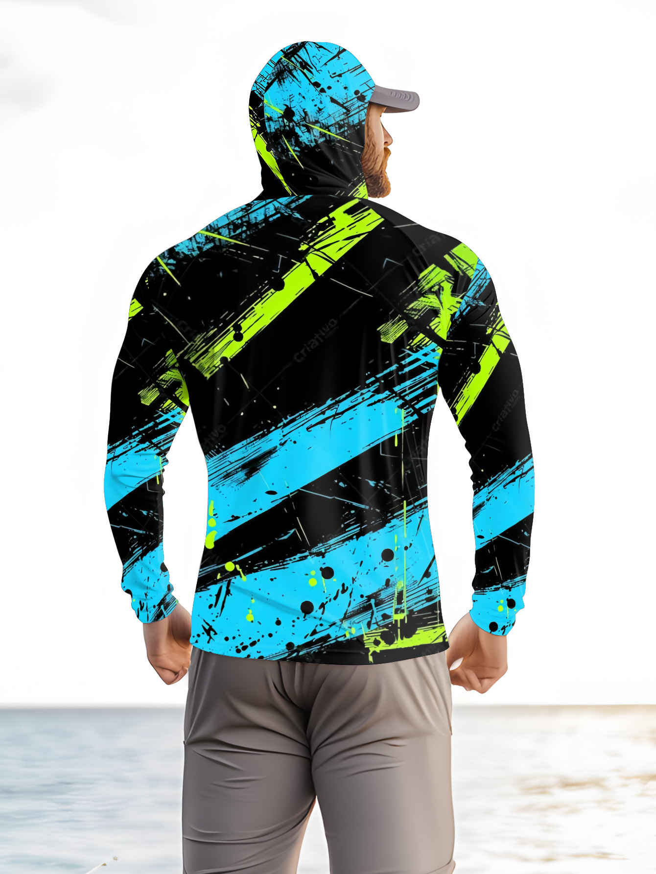Fishing Hoodie Men Long Sleeve - Summer Clothing Essentials recension och pris