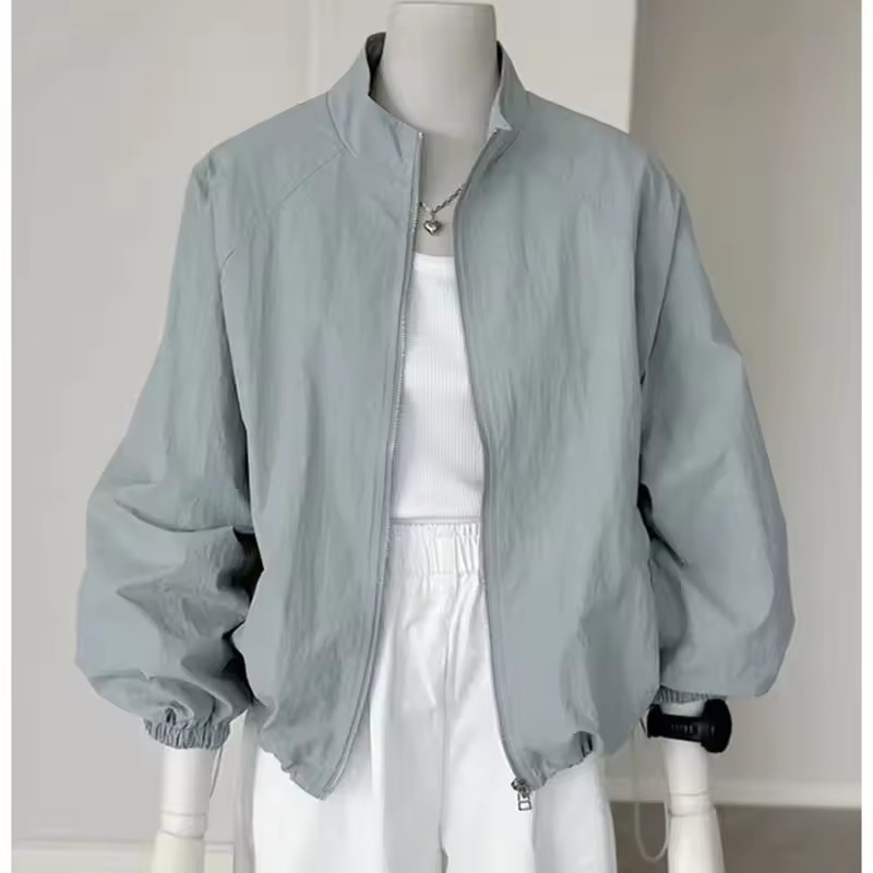 Korean Women Long Sleeved Suns - Crew Clothing Summer Jacket recension och pris