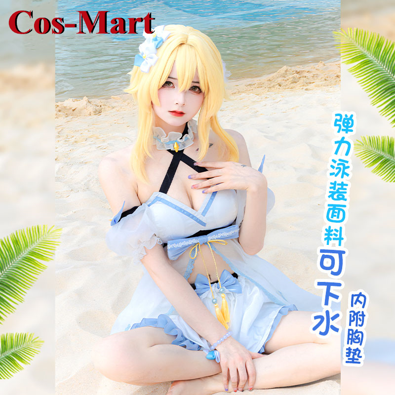 Cos-Mart Game Genshin Impact L - Summer Clothing Sets Women recension och pris