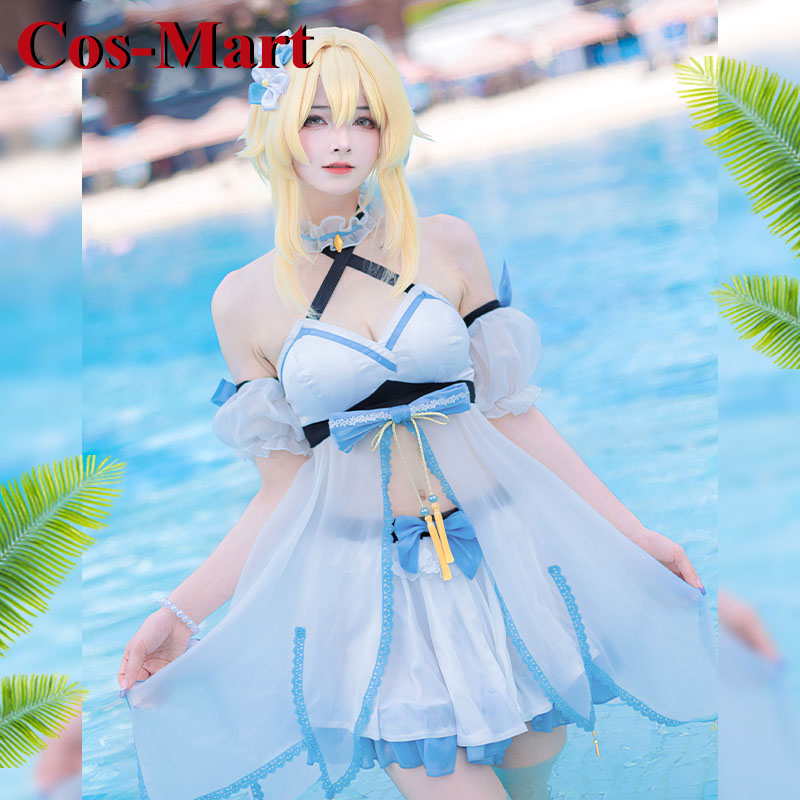 Cos-Mart Game Genshin Impact L - Summer Clothing Sets Women recension och pris