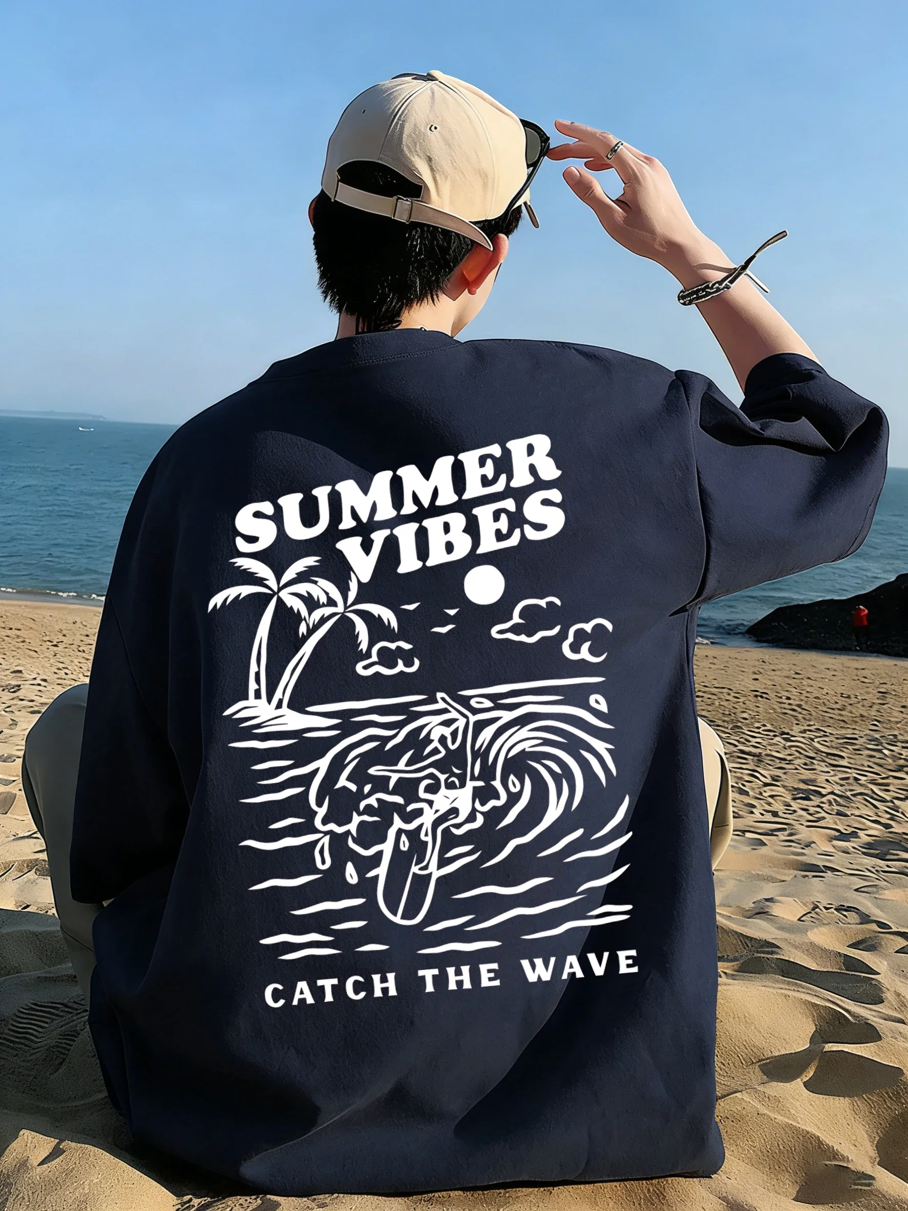 Summer Vibes Catch The Wave T- - Summer Clothing Vibes recension och pris