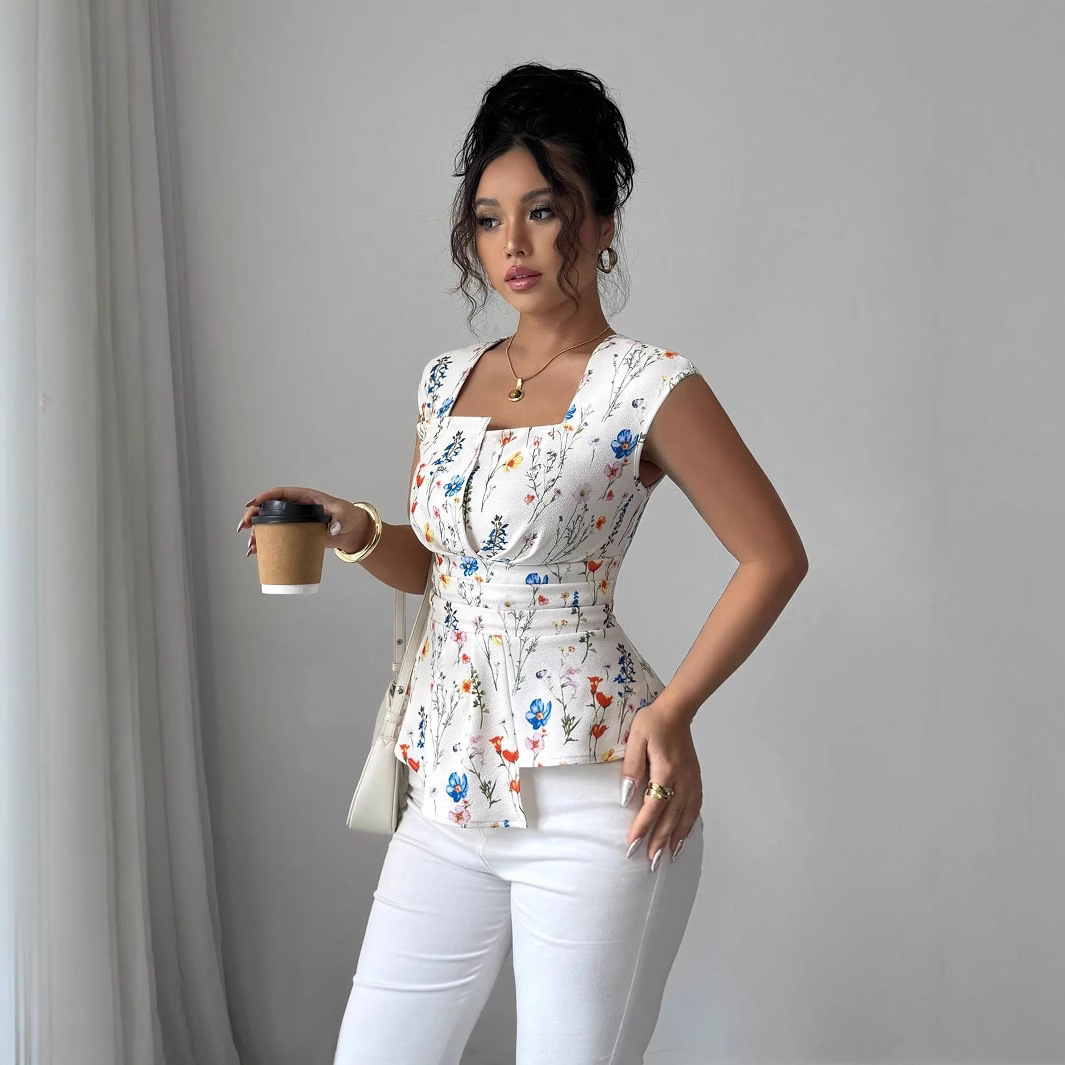 Rafferiza Women's Printed Squa - Summer Clothing Italy recension och pris