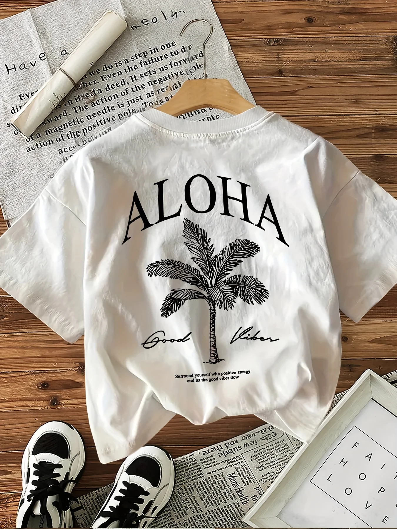 Women's Aloha Good Vibes Graph - Summer Clothing Vibes recension och pris