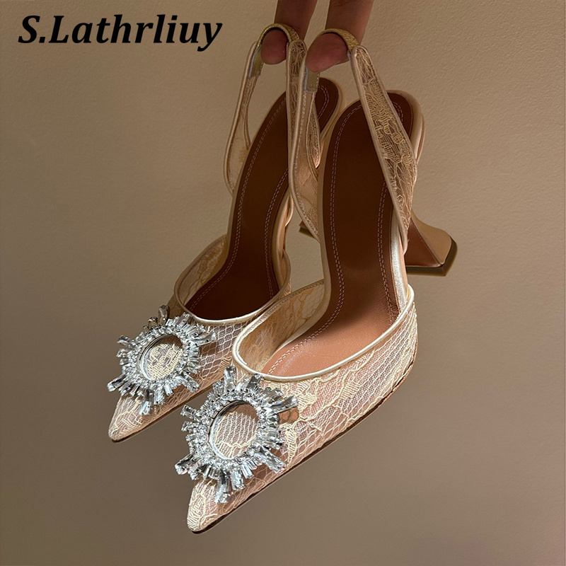 Sandals Rhinestone Flower Poin - Summer Clothing Ladies recension och pris