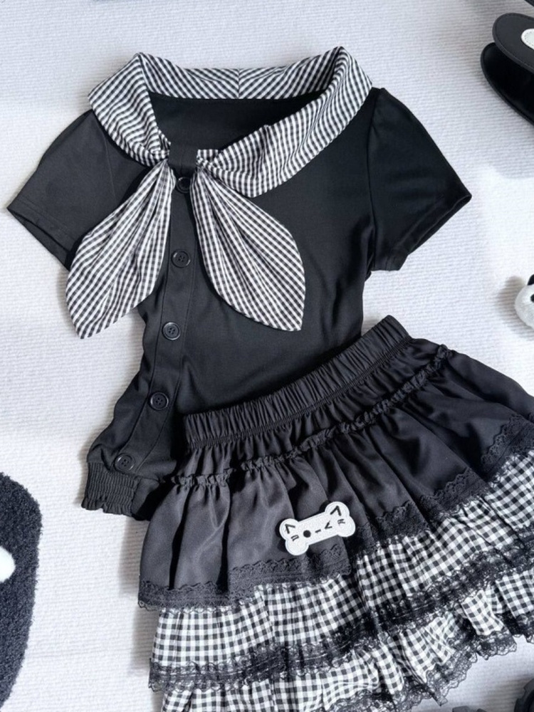 Japanese College Style Cake Sk - Summer Clothing Old Navy recension och pris